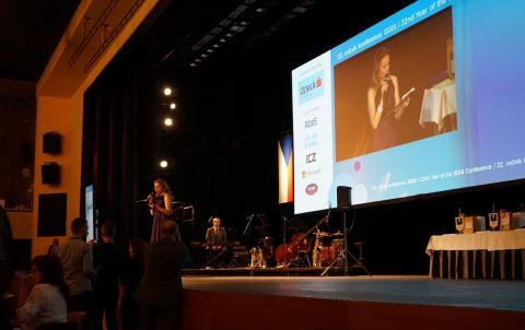 Slavnostní vyhlášení výsledků soutěží Zlatý erb a Biblioweb Slavnostní vyhlášení výsledků soutěží Zlatý erb a Biblioweb