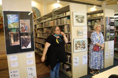 Vernisáž výstavy Tvoříme Jabok - účastníci ""