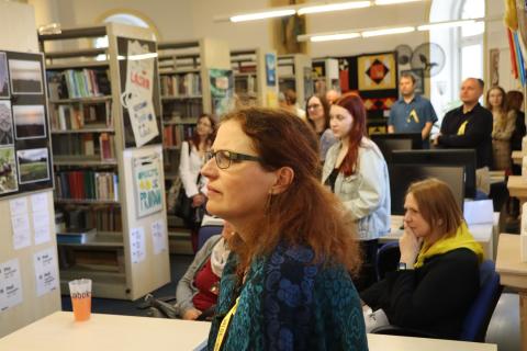 Vernisáž výstavy Tvoříme Jabok - účastníci ""